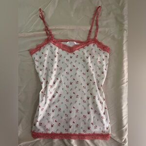 2000s lace camisole top